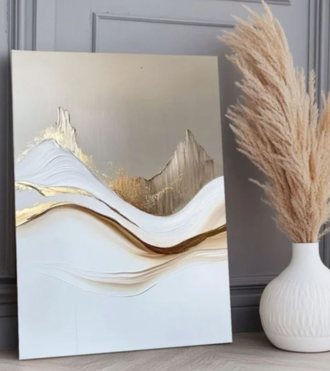 Мастер-класс по созданию картины из текстурной пасты