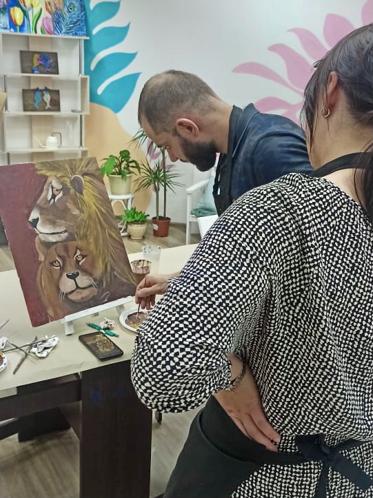 Арт-свидание: создание картины вдвоем