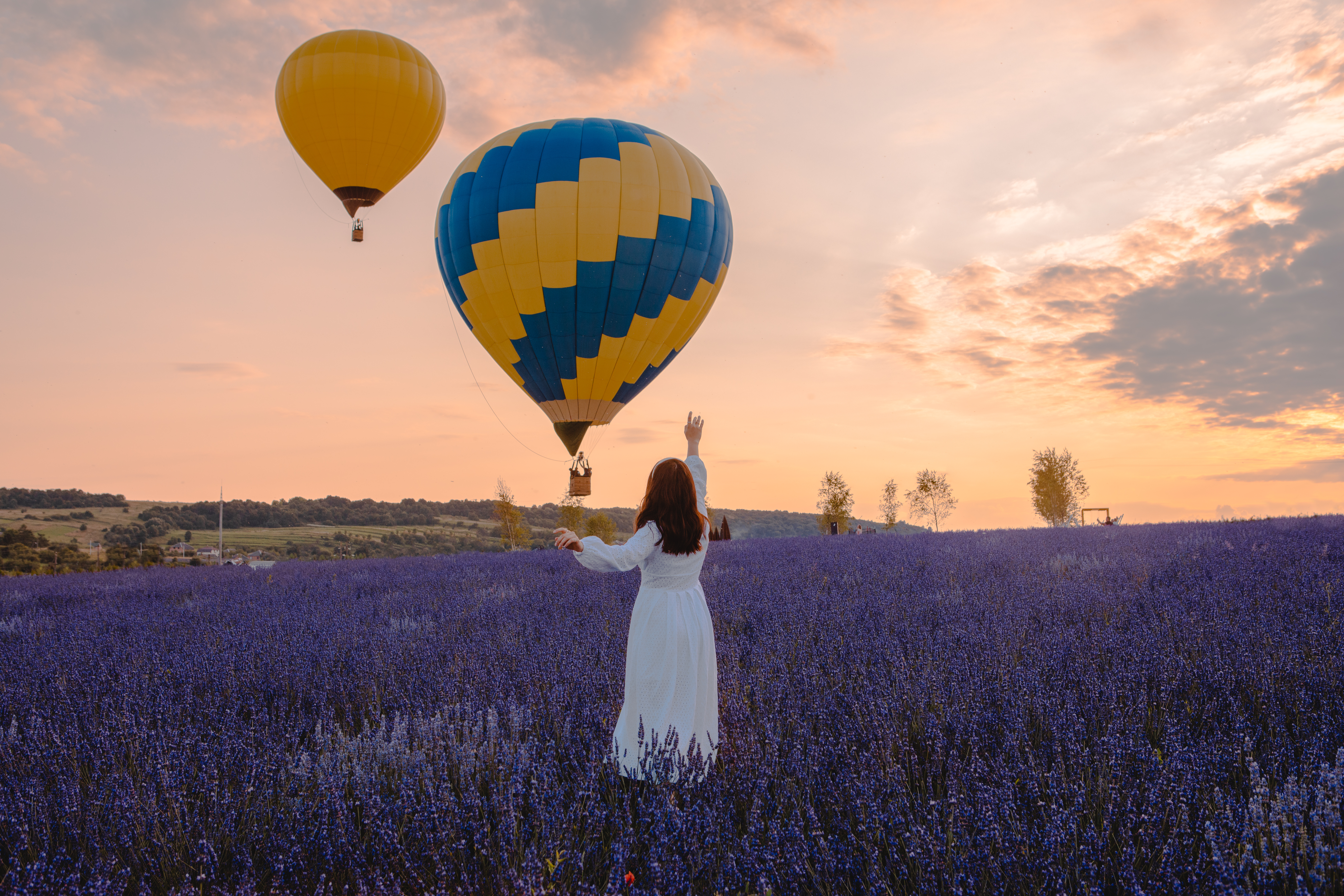 Полет на воздушном шаре в группе