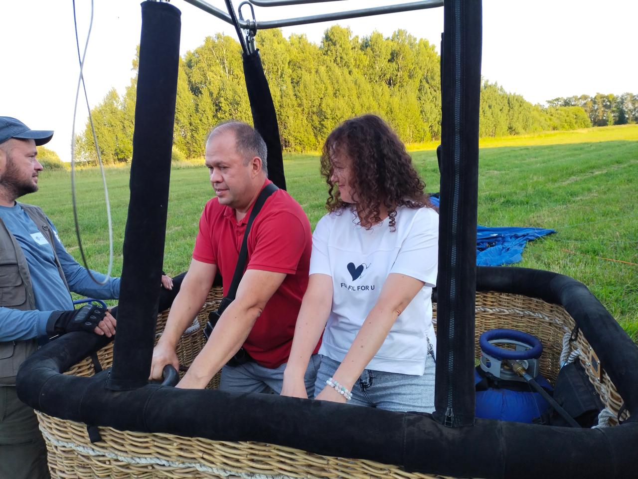 Полет на воздушном шаре для двоих