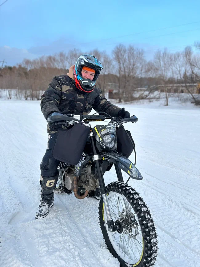 Индивидуальная прогулка на мотоцикле
