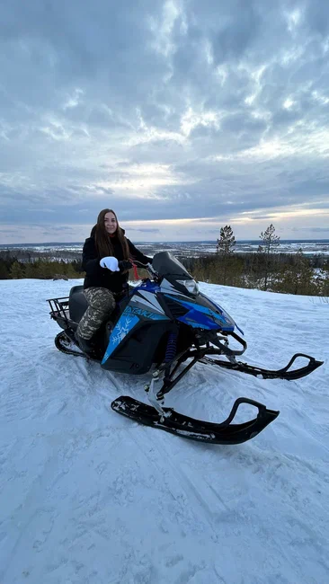 Драйвовая прогулка на снегоходах